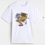 Vans Pizza Me SS White – Zboží Dáma