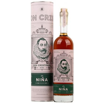 Ron Cristóbal NINA Rum 40% 0,7 l (tuba)