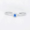 Prsteny Čištín Stříbrný prsten spinel zirkon T 1523