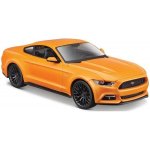Maisto Ford Mustang GT 2015 Oranžový 1:24 – Zboží Dáma