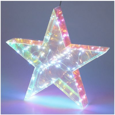 Koopman | LED Vánoční dekorace 50xLED/3xAA 40 cm teplá bílá hvězda | AMZ140080 – Hledejceny.cz