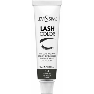 LeviSsime Lash Color barva na řasy a obočí 1-1 graphite 15 ml – Zboží Mobilmania
