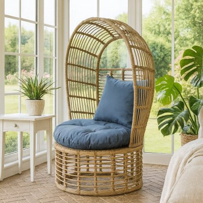 PATIO Křeslo z technorattanu Emmanuel Beige 47132 – Hledejceny.cz