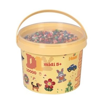 HAMA zažehlovací korálky MIDI 10 000 ks - mix v boxu – Zboží Dáma