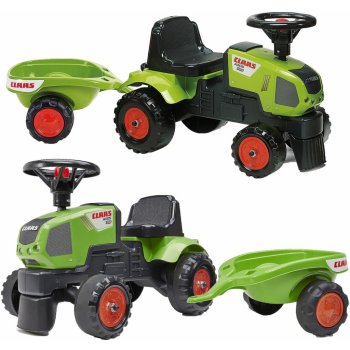 Falk 1012C Baby Claas Axos s vlečkou