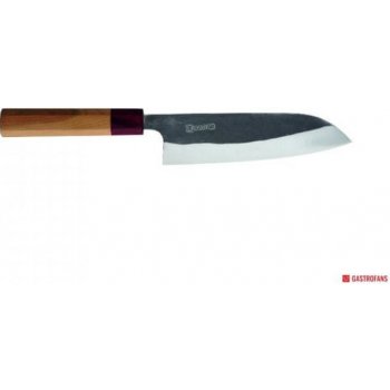 Tomgast KASUMI nůž SANTOKU BLACK HAMMER 16,5 cm