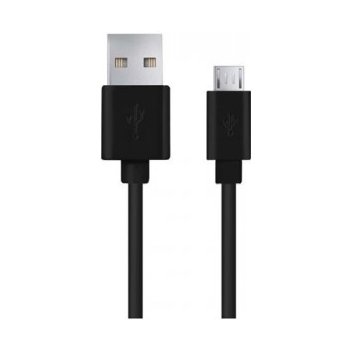 Esperanza EB183K - 5901299919842 Micro USB 2.0 A-B M/M, 1m, plochý, černý