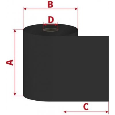 OEM 110mm x 300m TTR vosk-pryskyřice, D25/OUT 1007486 – Zbozi.Blesk.cz