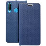 Pouzdro Forcell Luna Carbon HUAWEI P30 Lite modré – Zboží Živě