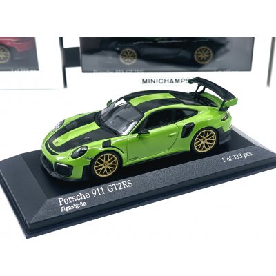 Minichamps Porsche 911 991.2 GT2 RS Weisach Package 1:43 – Hledejceny.cz
