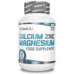 BioTech USA Calcium Zinc Magnesium 100 tablet – Hledejceny.cz