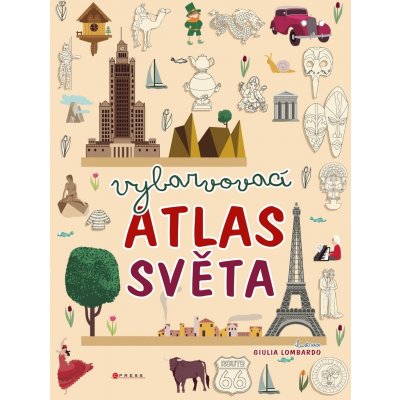 Vybarvovací atlas světa – Hledejceny.cz