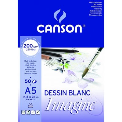 Canson Skicák Imagine 200g/m2 A5 50 listů
