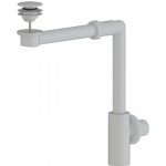 Umyvadlový sifon SAT prostorově úsporný do nábytku vč. click/clacku bílá matná SATACABSETBM – Hledejceny.cz