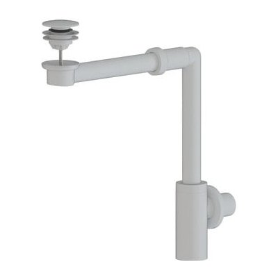 Umyvadlový sifon SAT prostorově úsporný do nábytku vč. click/clacku bílá matná SATACABSETBM – Hledejceny.cz