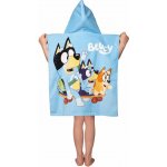 Jerry Fabrics Plážová osuška pončo Bluey Skate 50 x 115 cm – Zboží Dáma