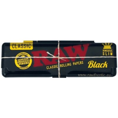 Raw kovové pouzdro Black King size slim – Zboží Mobilmania