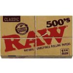 Raw papírky 1 1/4 krátké 500 ks v balení – Zboží Mobilmania