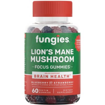 Fungies Lion’s Mane Mushroom Focus Gummies 60 ks – Hledejceny.cz