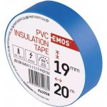 Emos F61924 páska izolační PVC 19 mm x 20 m modrá – Zboží Mobilmania