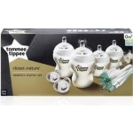 Tommee Tippee sada kojeneckých lahví C2N silikon + kartáč průhledná – Zbozi.Blesk.cz