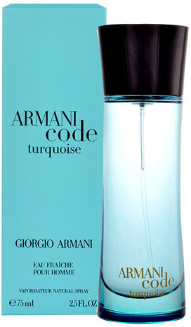 Giorgio Armani Code Turquoise Eau Fraiche dámská 75 ml tester