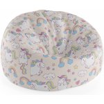 Sablio sedací vak Cocoon jednorožci 115 x 75 cm x 45 cm – Zbozi.Blesk.cz