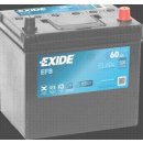 Exide Start-Stop EFB 12V 60Ah 520A EL604