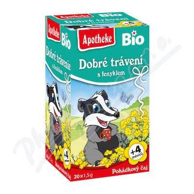 Pohádkový čaj Dobré trávení s fenyklem BIO 20 x 1.5g – Zboží Dáma