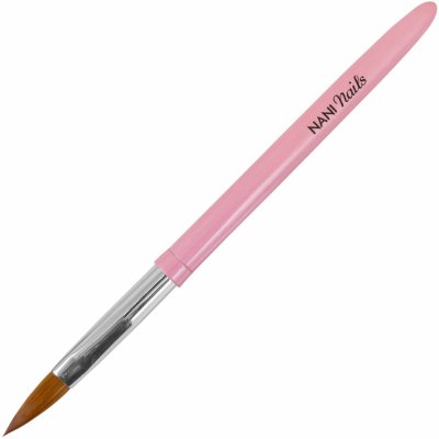 NANI štětec na akryl 8 Premium Metallic Pink – Zboží Dáma