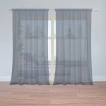 Záclony Tmavě modrá: 2 ks - 150x250 cm - Sablio – Hledejceny.cz