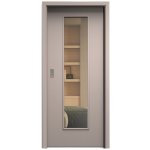 Sapeli Elegant Komfort M55 posuvné taupe 60 x 210 cm Planibel bronz – Hledejceny.cz