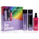 Matrix Total Results So Silver šampon neutralizující žluté tóny 300 ml + kondicionér neutralizující žluté tóny 300 ml + multifunkční péče na vlasy 190 ml dárková sada