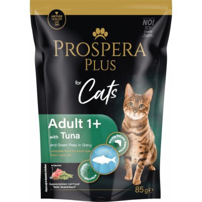 Prospera Plus Cat Adult Tuna Peas 85 g – Hledejceny.cz
