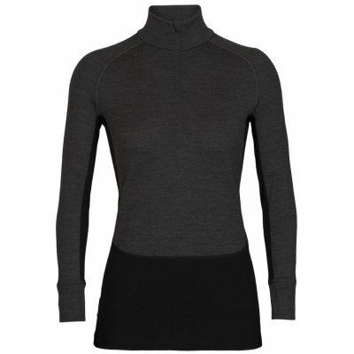 Icebreaker ZoneKnit 260 LS Half Zip Jet Heather – Zboží Mobilmania