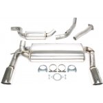 TA Technix sportovní nerezový catback duplex výfuk Ford Focus II ST (DA3, 05-10), 1x 100 mm rovná nerezová koncovka s pertlem pro obě strany – Hledejceny.cz