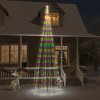 Vánoční stromek vidaXL Vánoční stromek na stožár 732 barevných LED diod 500 cm