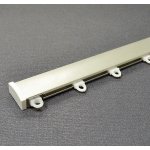 Venda kolejnicová garnýž hliníková komplet Elegant click bila 100 cm – Zboží Mobilmania