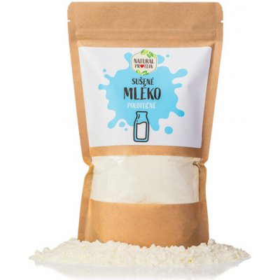 NaturalProtein Sušené mléko polotučné 500 g – Zboží Mobilmania