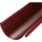 Evromat Žlab okapový 330 mm 2 m pozink červená – Sleviste.cz