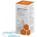 Medový sirup PM s jitrocelem tymiánem mateřídouškou a vitaminem C 200 g – Hledejceny.cz