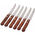 Orion Nůž steakový nerez dřevo 6 ks – Zboží Dáma