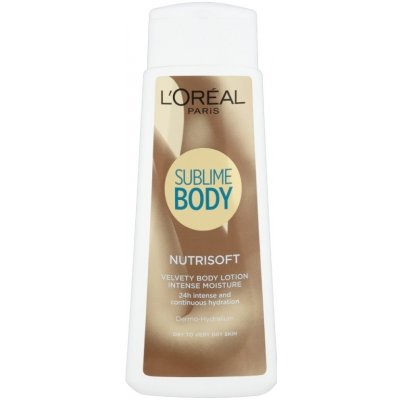 L'Oréal Nutrisoft Sublime Body tělové mléko pro sametově hebkou pokožku 250 ml
