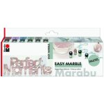 Marabu Easy Marble Pastel sada mramorovacích barev 6x15 m pastelové – Zboží Mobilmania