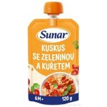 Sunar Příkrm kuskus se zeleninou a kuřetem 120 g – Zboží Dáma