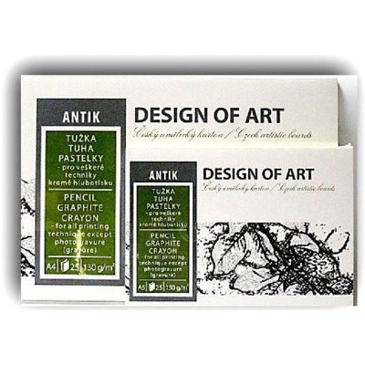 Antik náčrtkový blok 130g 25 listů A2 – Sleviste.cz