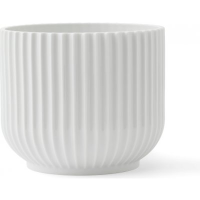 Porcelánový květináč Lyngby bílý - 13 cm Lyngby Porcelaen – Zboží Dáma