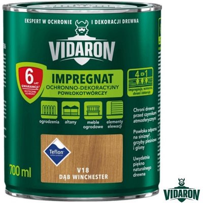 Śnieźka Vidaron Impregnat V18 0,7 l dub winchester – Zboží Mobilmania