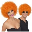 Paruka funky afro unisex oranžová