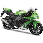 Maisto motorka Kawasaki Ninja ZX10R zelená 1:12 – Zboží Mobilmania